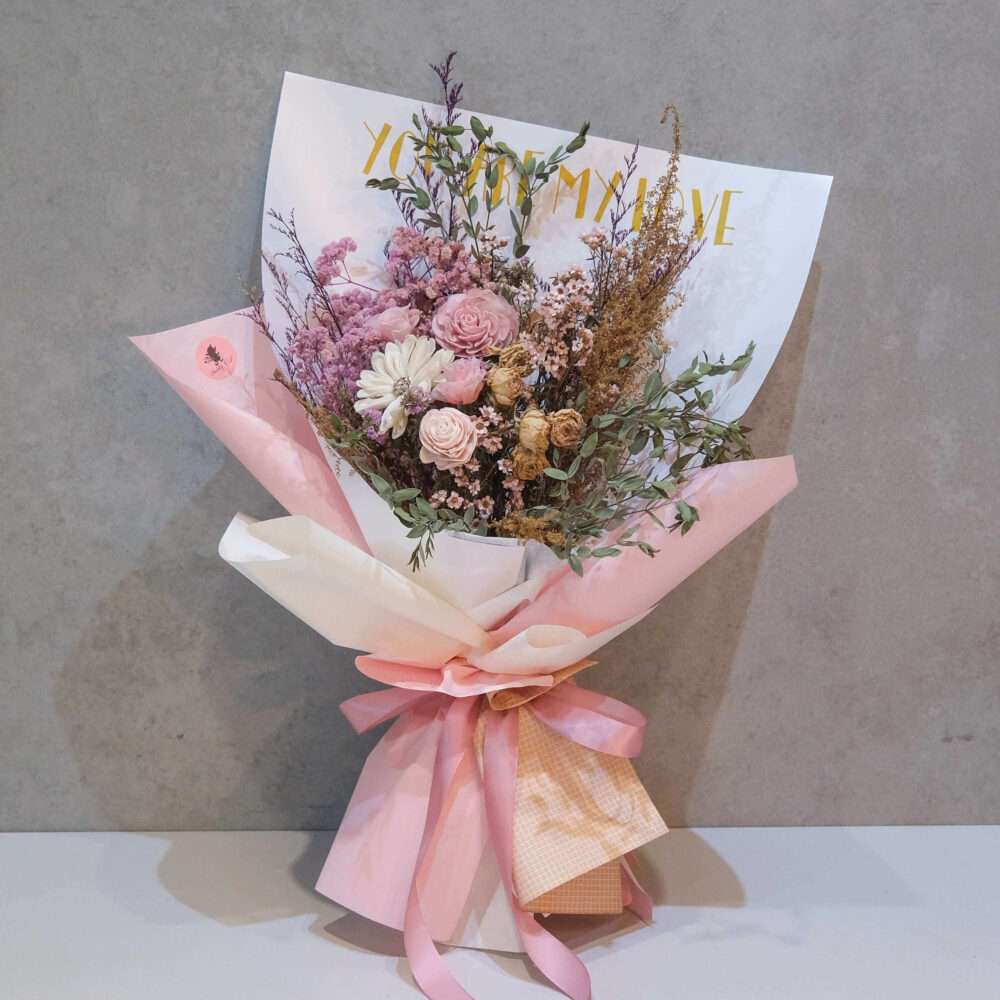 Ｕ Are My Love 乾燥花束