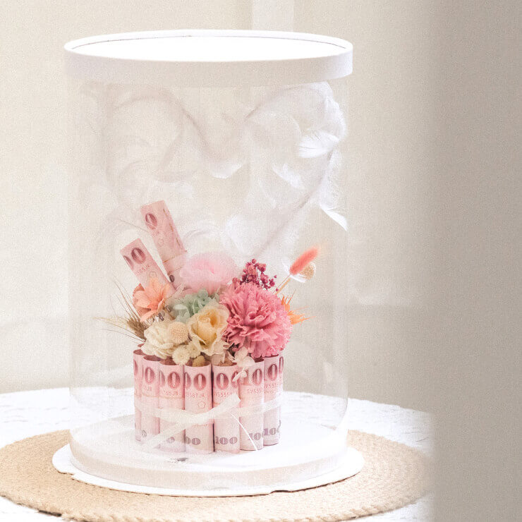 有錢花蛋糕禮盒