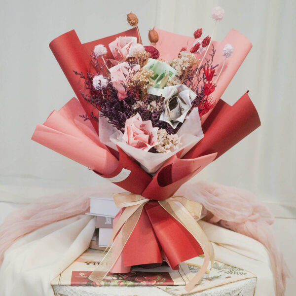 Love you 3000 有錢花花束